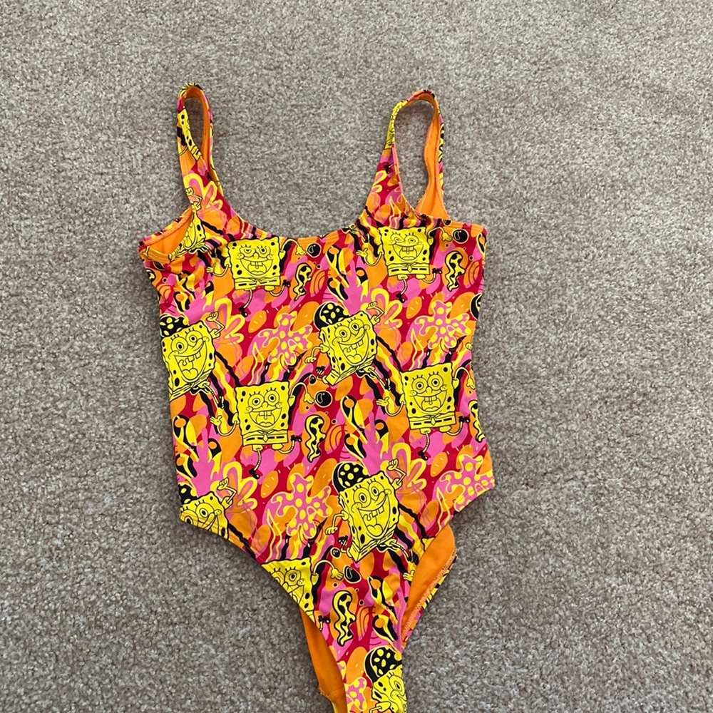 SpongeBob SquarePants x Happy Socks One Piece Swim S